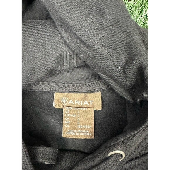 Ariat® Men's USA Proud Camo‎ Graphic Hooded Sweatshirt Large - Picture 4 of 9